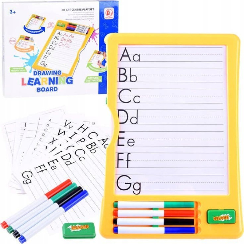 Jokomisiada Tablica z pisakami do nauki pisania LITER TA0090