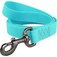 Collar Wodoodporna świecąca smycz dla psa WAUDOG szer. 20mm, dł. 183 cm turkusowa