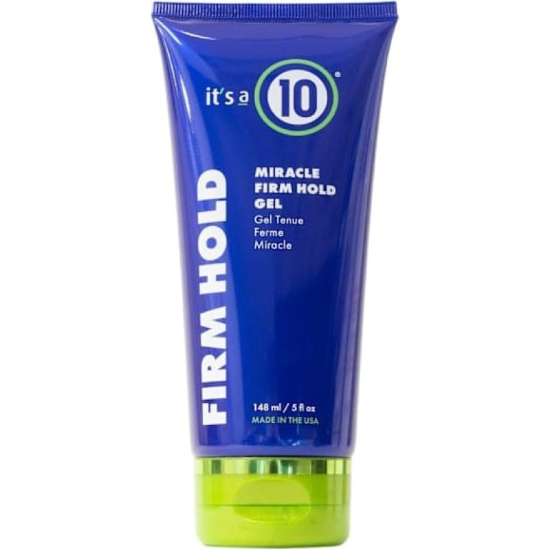 It`s A 10 It's a 10, Miracle, Hair Styling Gel, For Styling, Firm Hold, 148 ml Unisex