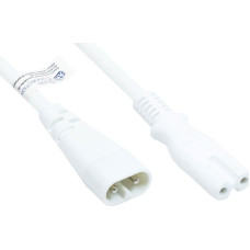 Alcasa Kabel zasilający Alcasa Alcasa P0870-W020 kabel zasilające Biały 2 m C8 panel C7 panel