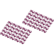 Digitus DIGITUS Farbclips für Patchkabel 100Stk. Magenta