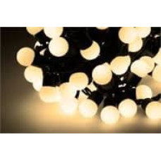 Noname Lampki choinkowe 100 LED białe ciepłe