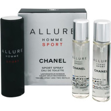 Chanel Allure Homme Sport (podróżny atomizer + wkłady) EDT 60 ml