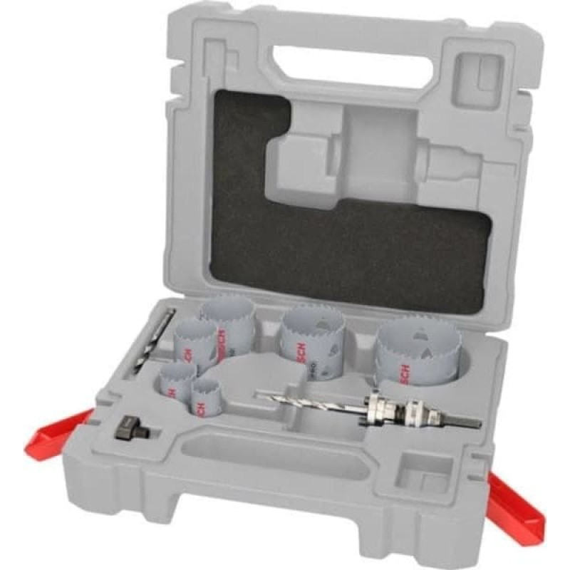 Bosch ZESTAW PIL OTWORNIC PRO MULTI MATERIAL Z UCHWYTEM Q-LOCK, 10 SZT.