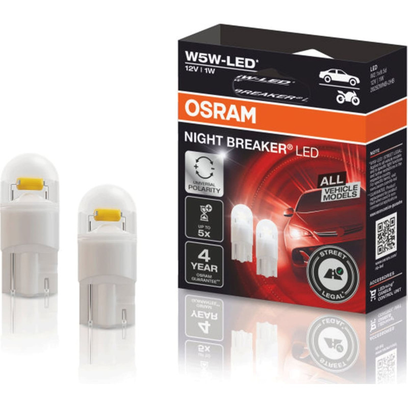 Osram Osram Led Premium Gen2 W5W 6000 K Homologacja