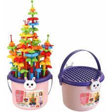 Pronice Klocki Konstrukcyjne Zestaw OgrÃ³d  156 el. Wiaderko