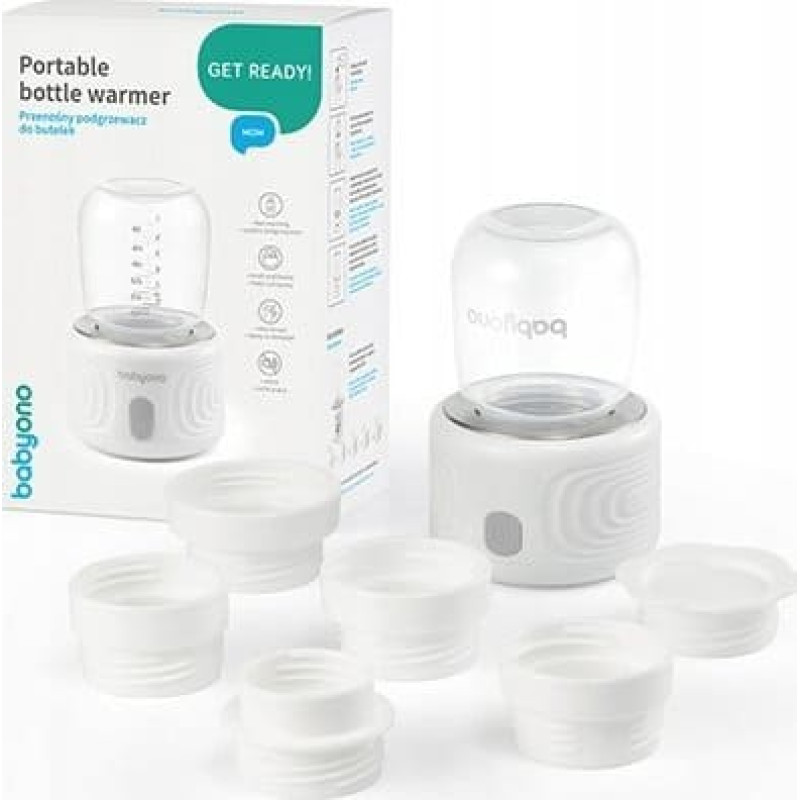 Babyono BABY ONO 1645 PRZENOŚNY PODGRZEWACZ DO    BUTELEK