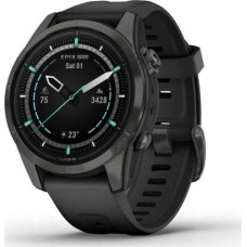 Garmin Zegarek sportowy Garmin Garmin EPIX PRO 2 Sapphire išmanusis laikrodis, 42 mm, Pilkas/Juodas
