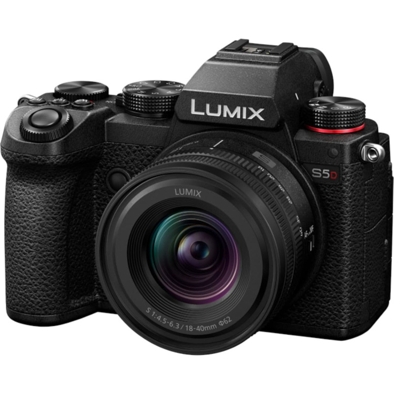 Panasonic Aparat Panasonic Lumix S5D + S 18-40mm f/4.5-6.3 (DC-S5DNE-K)