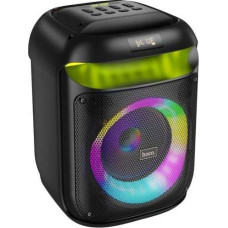 Hoco głośnik bluetooth + 2 x bezprzewodowe mikrofony HA13 czarny