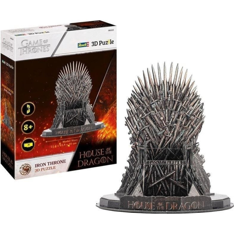 Revell Puzzle 3D 39 Ród Smoka - Żelazny Tron