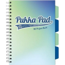 Pukka Project Book Seafoam B5/100K kratka morski (3szt)