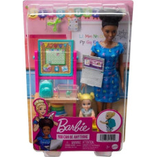 Mattel Barbie Lalka Naucielka z uczennicą HCN20