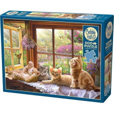 Cobble Hill Puzzle 500 Leniwy poranek G3