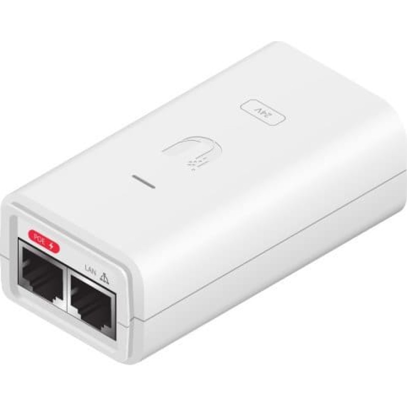 Ubiquiti POE Injector Ubiquiti 24VDC, 12W POE-24-12W-G-WH