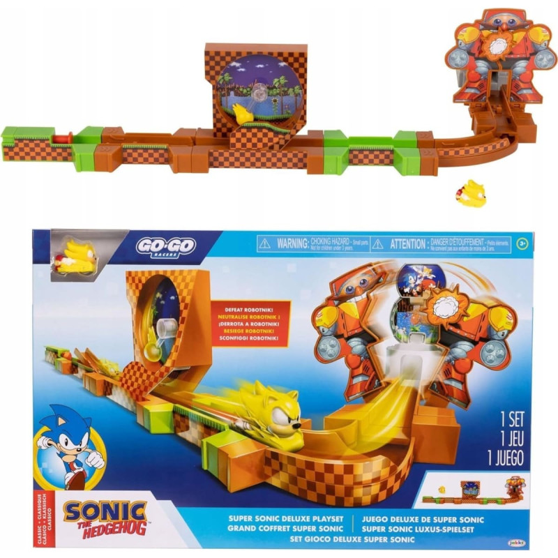 Sonic Go Go Racers Zestaw Delux, pojazd