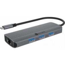 Icy Box IcyBox Stacja dokująca IB-DK4034a-CPD 6w1, HDMI,USB,PD,LAN