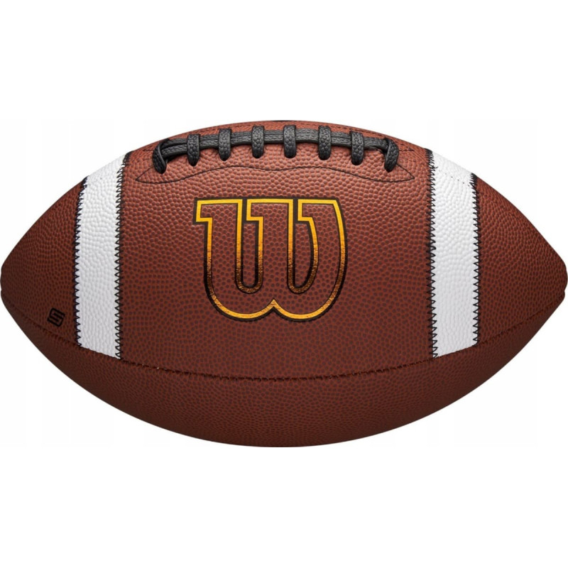 Wilson GST Speedskin Football Ball WF1006201XB Brązowe 9