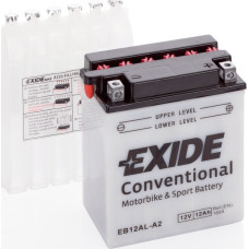 Maxgear Akumulator Kwasowy/Rozruchowy/Suchoładowany z elektrolitem (ograniczona sprzedaż konsumencka) EXIDE 12V 12Ah 165A P+ Obsługowy elektrolit w zestawie 134x80x160mm Suchoładowany z elektrolitem YB12AL-A2