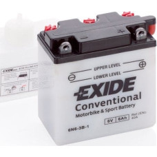 Lenovo Akumulator Kwasowy/Rozruchowy/Suchoładowany z elektrolitem (ograniczona sprzedaż konsumencka) EXIDE 6V 6Ah 40A P+ Obsługowy elektrolit w zestawie 98x56x110mm Suchoładowany z elektrolitem 6N6-3B-1 pasu