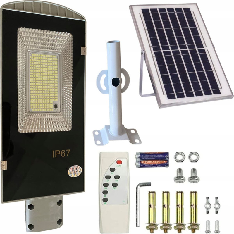 Noname Lampa solarna ogrodowa / uliczna na słup 300W 299 LED RC-K-1330