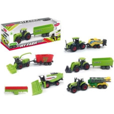 Mega Creative Traktor metalowy + akcesoria (SQ82002 2)
