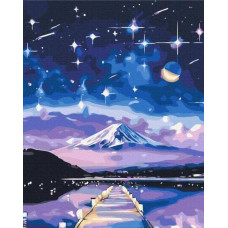 Twoje Hobby Malowanie po numerach - Gwiaździsta noc 40x50cm EDUKAMP