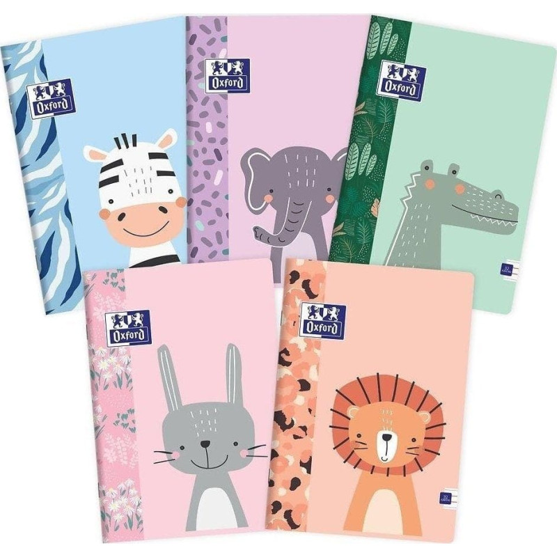 Oxford Zeszyt A5/32K kratka Kids (10szt) EDUKAMP