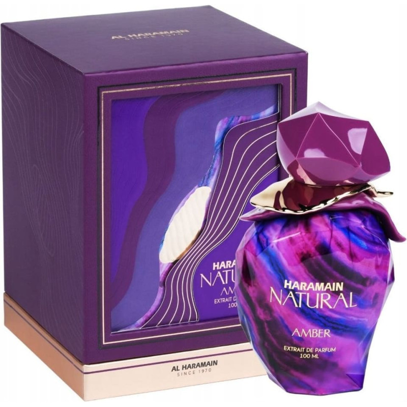 Al Haramain Natural Amber Extrait de Parfum spray 100ml