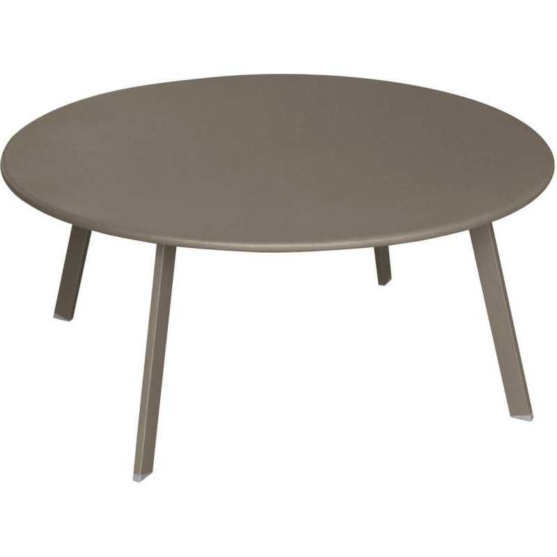Dlgtp Okrągły stolik ogrodowy SAONA, metalowy, Ø 90 cm