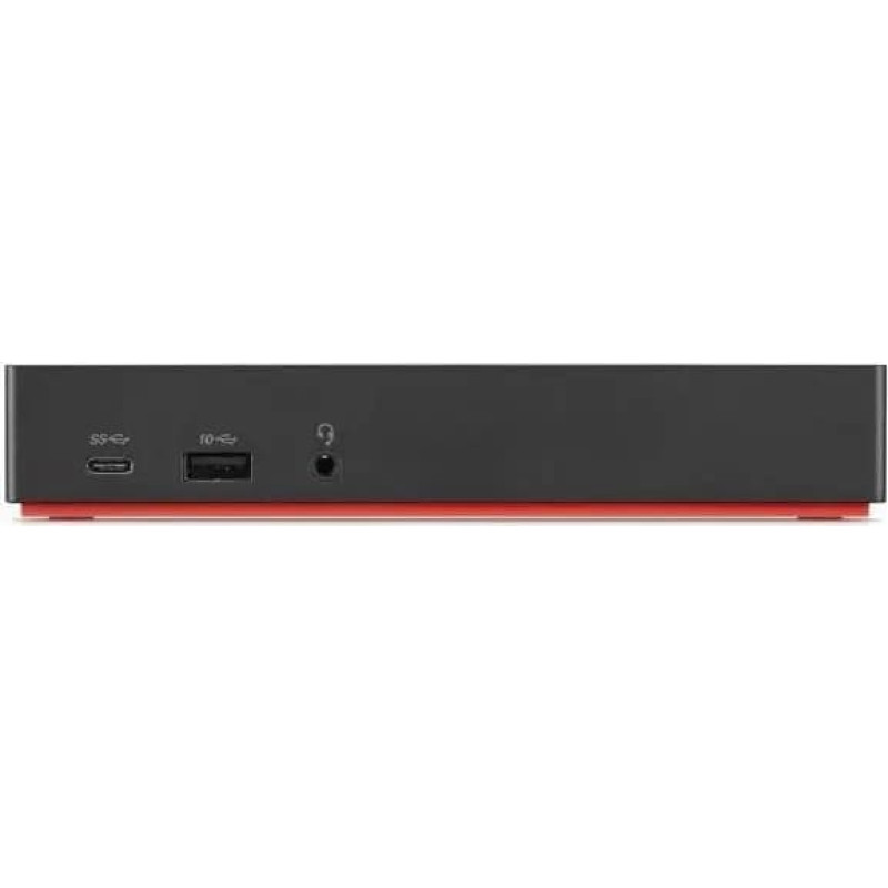 Lenovo 40AS0090IT stacja dokująca Przewodowa USB 3.2 Gen 1 (3.1 Gen 1) Type-C Czarny