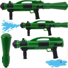 Leantoys Pistolet Broń Na Wodę Bazooka Z Pompą 73 cm Zielona 1100ml LEAN Toys