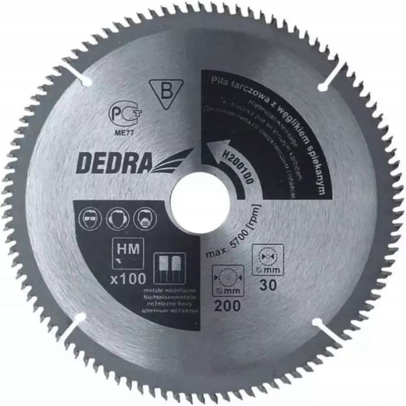 Dedra Piła tarczowa do drewna 100z śr.305x30mm