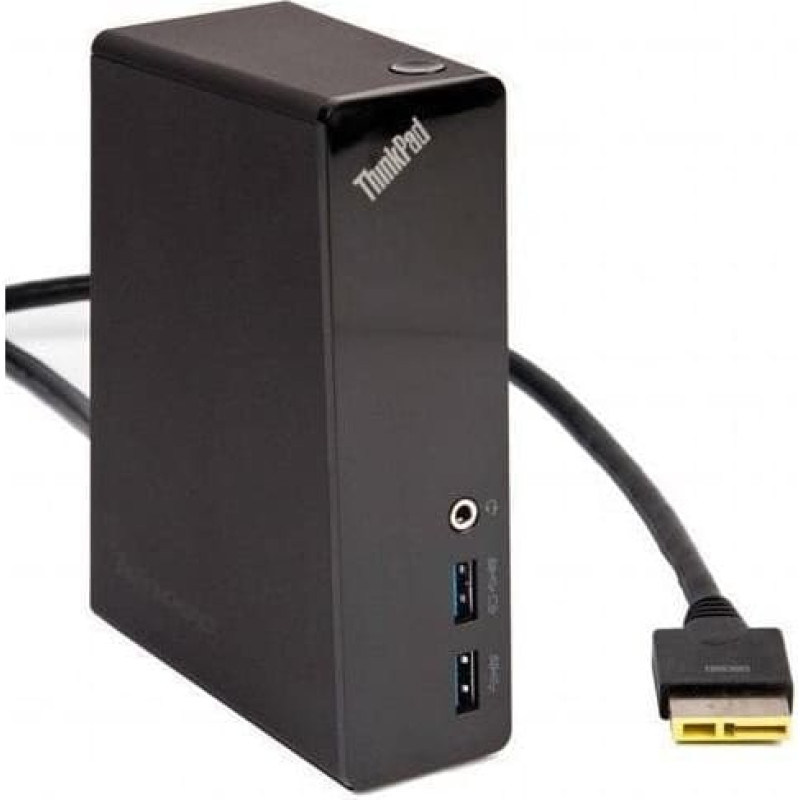 Lenovo 03X7138 stacja dokująca Przewodowa OneLink Czarny