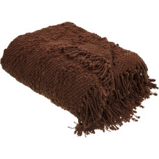 Beliani Koc VELLA Bawełna 220 x 240 cm Brązowy Lumarko!