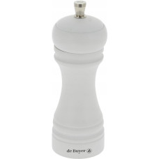 De Buyer JAVA Młynek do pieprzu 14 cm biały matowy