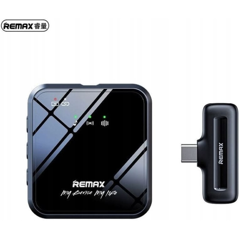 Remax MIKROFON REMAX K11 NA KLIPSIE USB-C BLACK