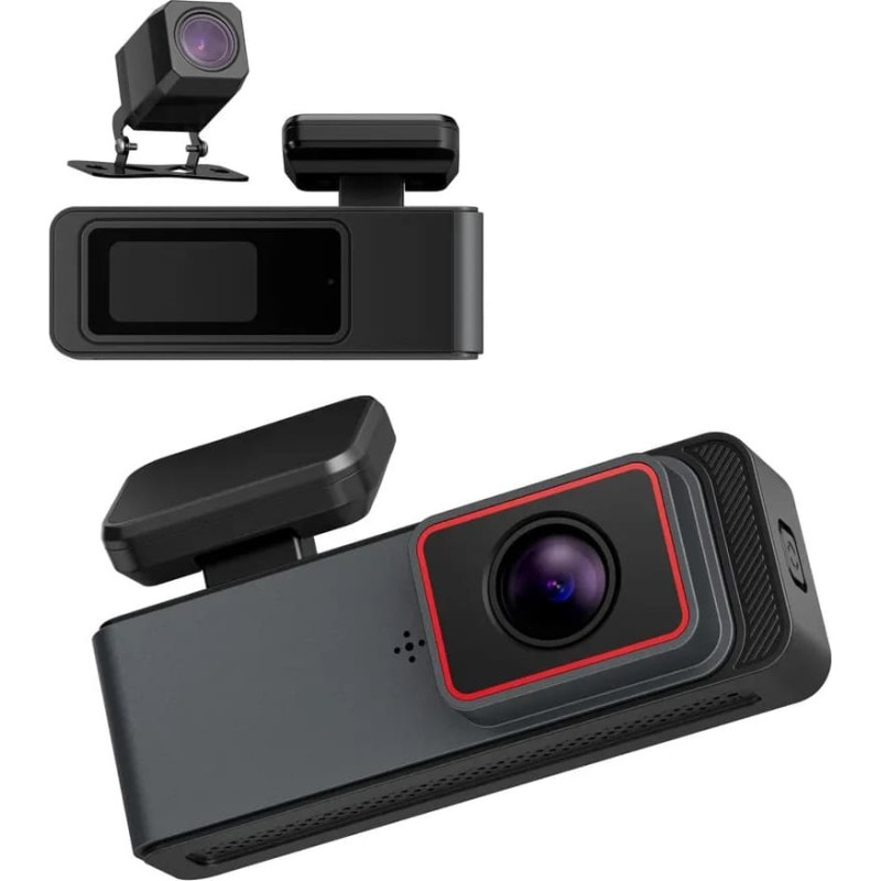 Kingslim E4 Dash Camera | Rejestrator samochodowy | 4K, Wi-Fi