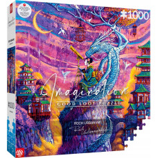 Good Loot Puzzle: Imagination - Roch Urbaniak - Sakura i Ryu (1000 elementów)