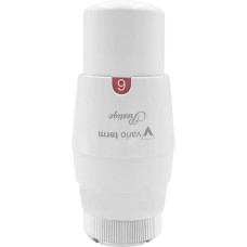 Varioterm Vario Term głowica termostatyczna Prestige GS.04-106C click RA-N biała błyszcząca 000M638A106