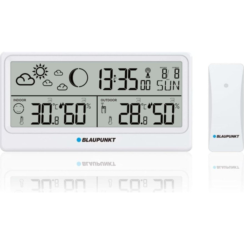 Blaupunkt Stacja pogodowa Blaupunkt WS20WH Biała