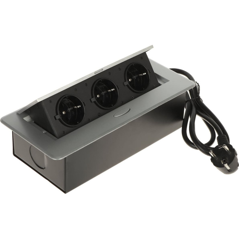 Energenie LISTWA ZASILAJĄCA MEBLOWA FPS-3S/CABLE (3 GNIAZDA)
