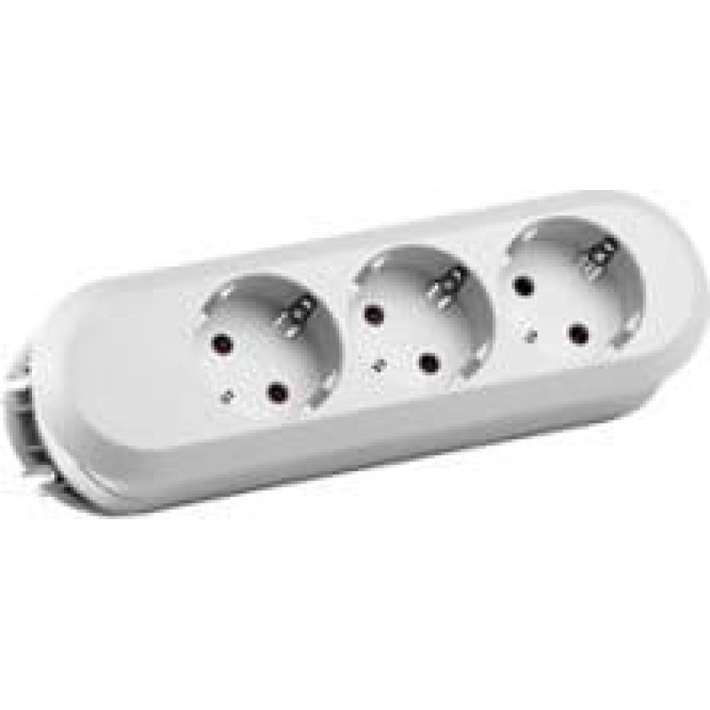 Bachmann Listwa zasilająca Bachmann BACHMANN SMART 3xCEE7/3 biały bez kabla zasilającego