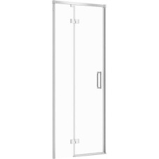 Cersanit S932-119 DRZWI NA ZAWIASACH KABINY PRYSZNICOWEJ LARGA CHROM 80X195 LEWE TRANS. // KNC.DRZ-LARGA-80X195-TR-L