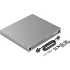 Ubiquiti PRO HD 24 POE PROFESSIONAL-GRADE, LAYER 3 ETHERLIGHTING? SWITCH WITH (2) 10 GBE POE++, (22) 2.5 GBE POE++, AND (4) 10G SFP+ PORTS. 600W TOTAL POE AVAILABILITY