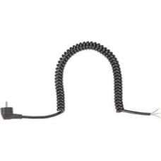 Bachmann Kabel spiralny BACHMANN 0.5-2m czarny, H05VV-F 3G1.5mm AEH/CEE7/7