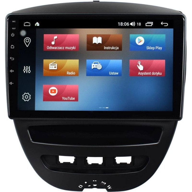 Noname Radio nawigacja GPS Toyota Aygo 2005-2014 Android