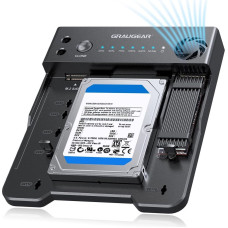 Graugear Klonstation für M.2 NVMe/SATA SSDds & 2,5