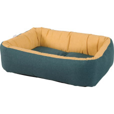 Zolux Legowisko prostokątne dla psa ONE SPRINGBOK 65 cm zielony/żółty