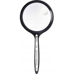 Toolcraft TO-8976465 Håndlup Forstørrelsesfaktor: 2 x, 4 x Linsestørrelse: (Ø) 63.5 mm Sort